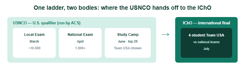 USNCO vs IChO: How the Two Chemistry Exams Actually Differ (2026)